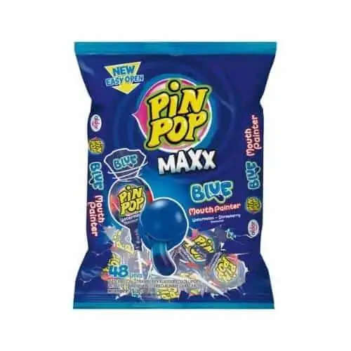 Pin Pop Mouth Painter Blue 12's