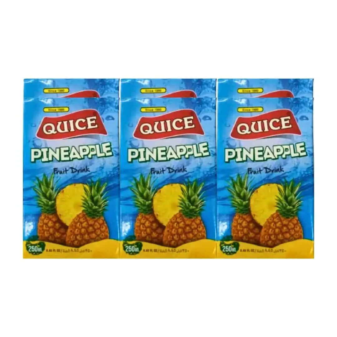 Quice Juice Pineapple 6X250ml
