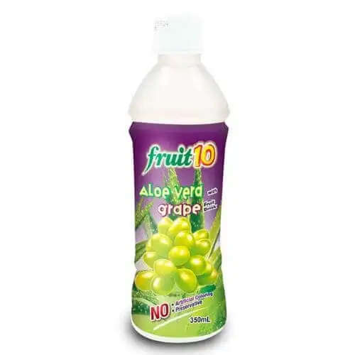 Fruit 10 Aloe Vera Grape 350ml