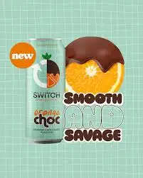 Switch Energy Drink -Orange Choc 6x500ml