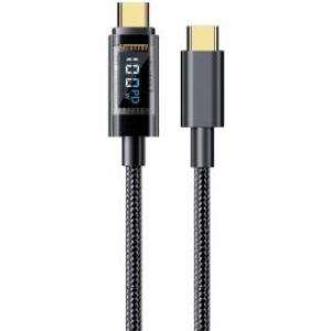 100W Type-C to Type C Digital Display Cable Fast Charging 100W PD Type C to Type C Cable For Xiaomi
