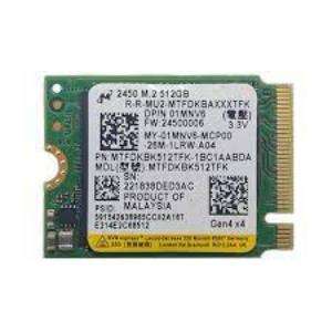 512GB Micron, M.2 (2230), NVMe PCIe 4.0 Gen4 x4 (2450 Series) Solid State Drive for PS5 Dell HP Leno