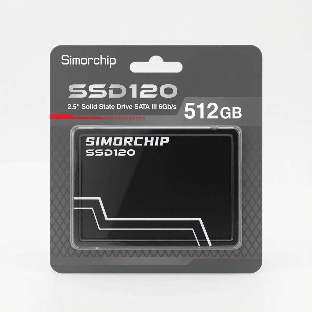 512GB Simorchip Elite120 SATA-III |  (6Gb/s) |  2.5" |  SATA |  Solid State Drive / SSD (3Yr Warrant