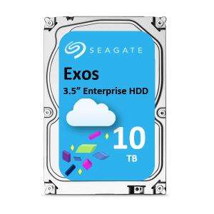 10TB Seagate EXOS, 3.5", 7200RPM, SATA 6Gb/s, 256MB Cache, Enterprise HDD