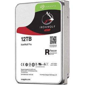 12TB Seagate Ironwolf Pro NAS, 3.5", Internal, SATA 6GB/s, 7200RPM, 256MB Cache, HDD