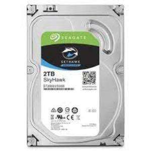 2TB Seagate Skyhawk, SATA, 6GB/s, 3.5", 5400RPM, 256MB Cache, Surveillance HDD