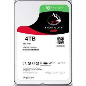 4TB Seagate IronWolf, NAS / Enterprise Series, 3.5" LFF, SATA-6Gbps, 64MB Cache, Hard Drive