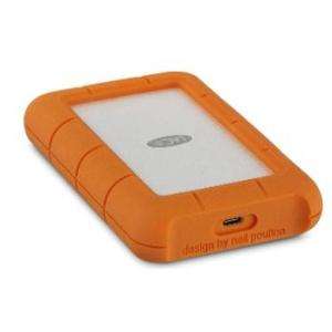 4TB LaCie Mobile Rugged ,USB-C / USB 3.0 External Hard Drive, (OEM Packaged/Not Retail)