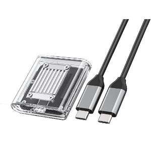 ORICO Mini 2230 NVMe Enclosure 10Gbps M.2 to USB Type C Transparent External Adapter NVMe Enclosure