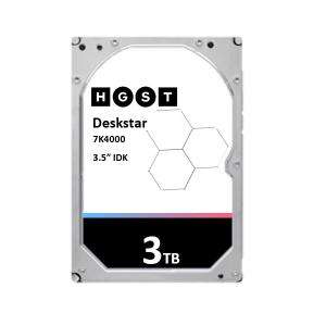 3TB HGST, 3.5" SATA 7200rpm 64MB Internal HD (New/Pulled from OEM solution for Upgrade))