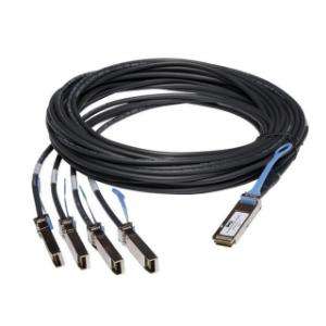 Dell Networking Cable |  40GbE QSFP+ to 4x10GbE SFP+ |  Passive Copper Breakout Cable |  DAC |  5Met