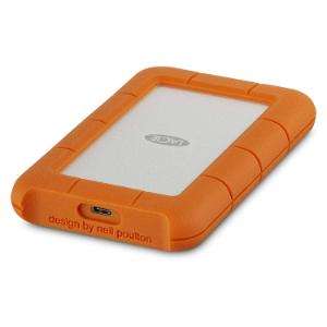 2TB LaCie Rugged USB-C External Mobile Drive (OEM Packaged/Not Retail)