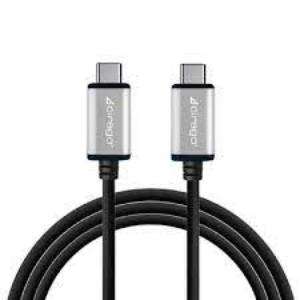 Cirago USB-C to USB-C | 1 Meter | Heavy Duty | 100 Watt | USB Cable (Silver)