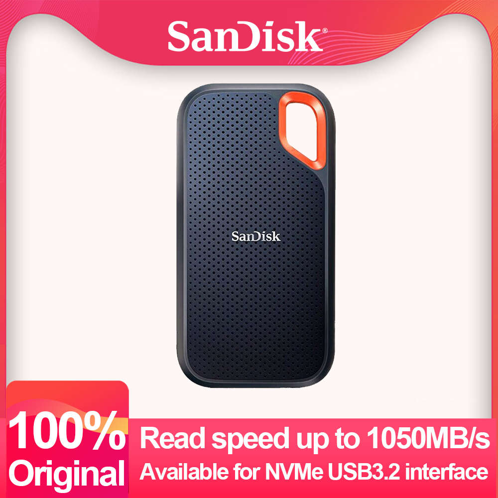 SanDisk 1TB Extreme Portable SSD - USB-C, USB 3.2 Gen 2 (Unboxed Deal)