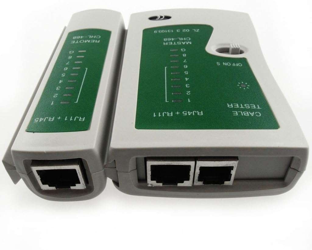 Multifunctional Network / Phone Cable Tester RJ11 RJ12 RJ45 CAT5 CAT6 (Unboxed Deal)