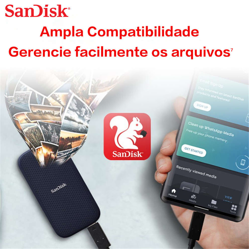 SanDisk 1TB Extreme Portable SSD - USB-C, USB 3.2 Gen 2 (Unboxed Deal)