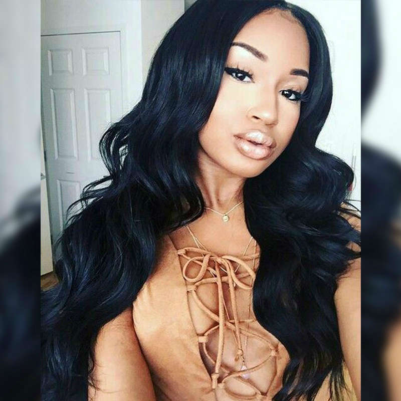 Natural Wave Lace Front Long curly hair wig for women