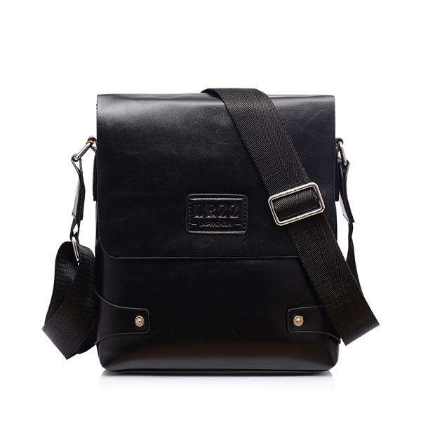 Men Business PU Casual Male Messenger Shoulder Crossbody Bag Briefcase
