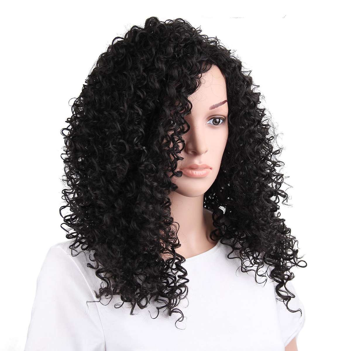 Lace Front Wig Long hair Afro Kinky Curly Wig