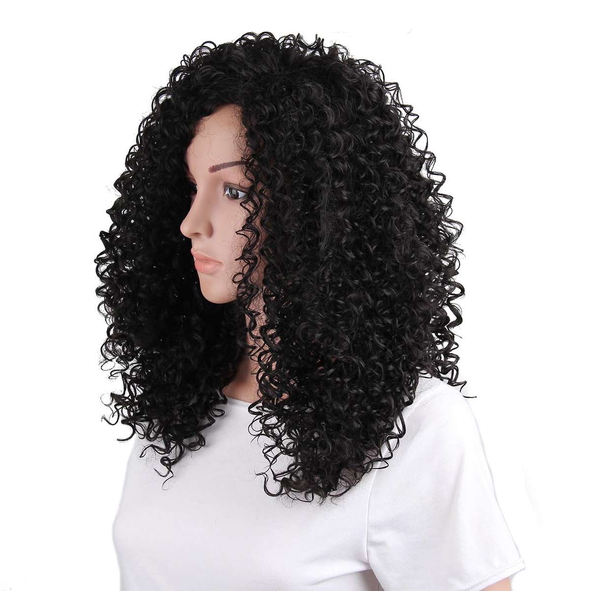 Lace Front Wig Long hair Afro Kinky Curly Wig