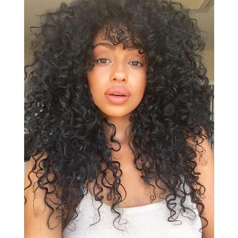 Lace Front Wig Long hair Afro Kinky Curly Wig