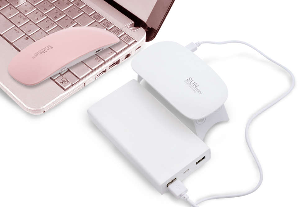 UV Lamp Nail Dryer 6W Lamp for Nails Manicure Mini Portable Nail Lamp USB