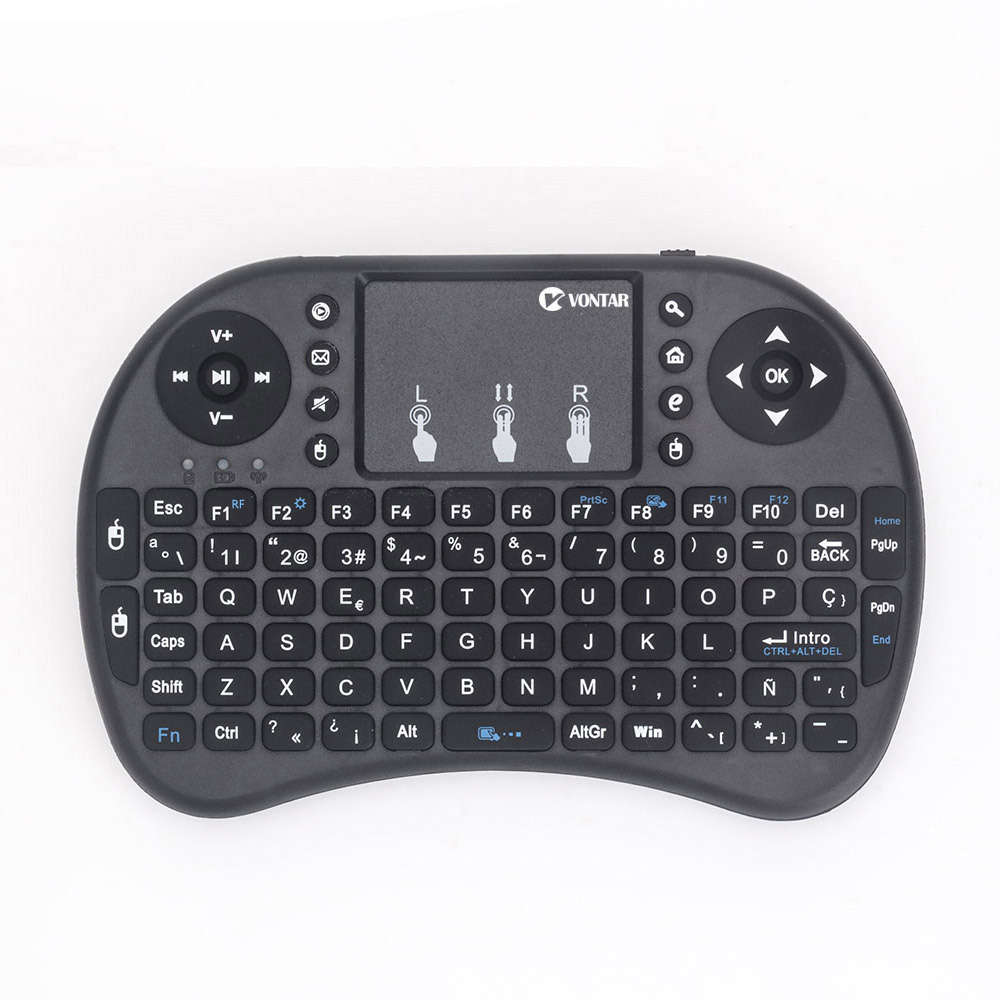 Wireless QWERTY 2.4GHz Touchpad Keyboard