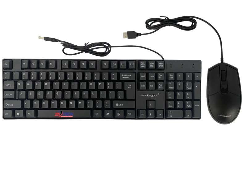 MICROKINGDOM Wired Combo Keyboard