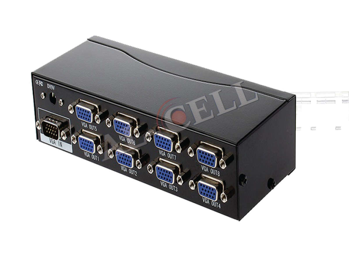 ZATECH Vga 8 Port Splitter Vga-2508