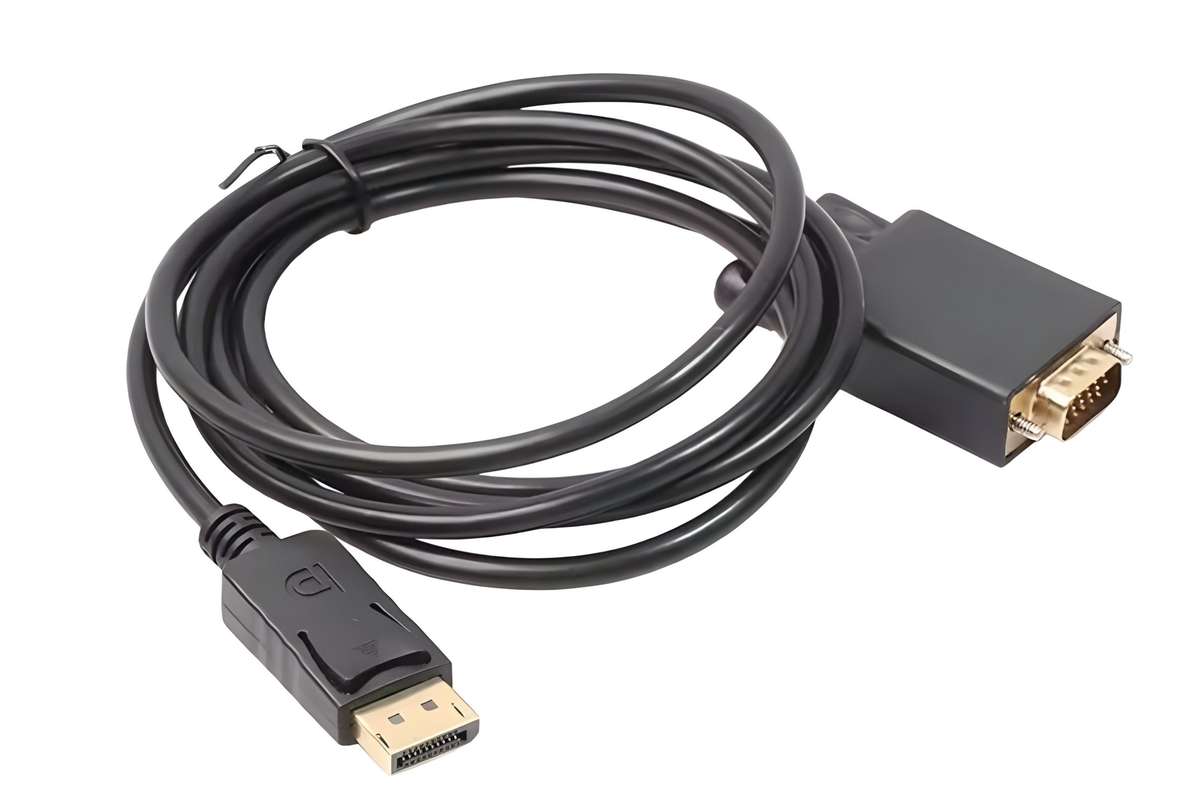 ZATECH Display To Vga 1.8 Mtr Cable