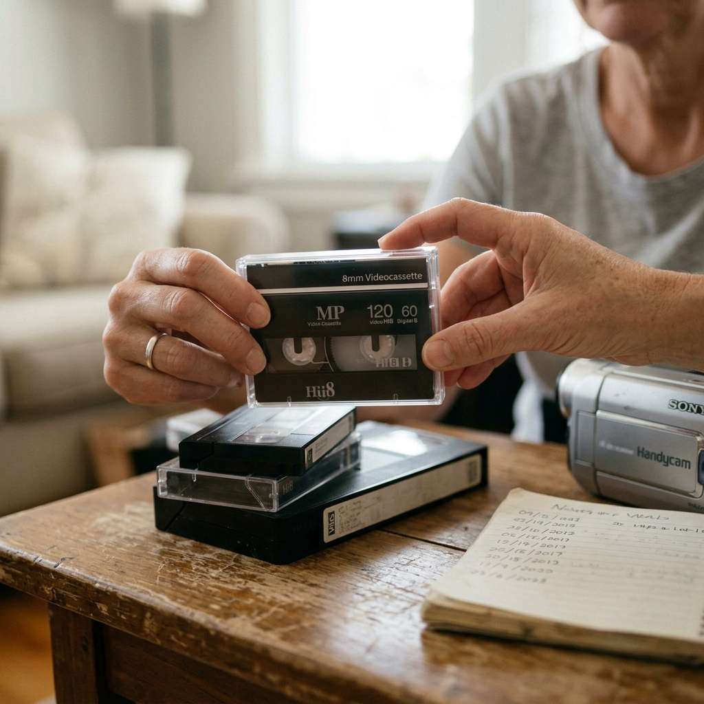 SONY Hs120 Hi8Mp Casette
