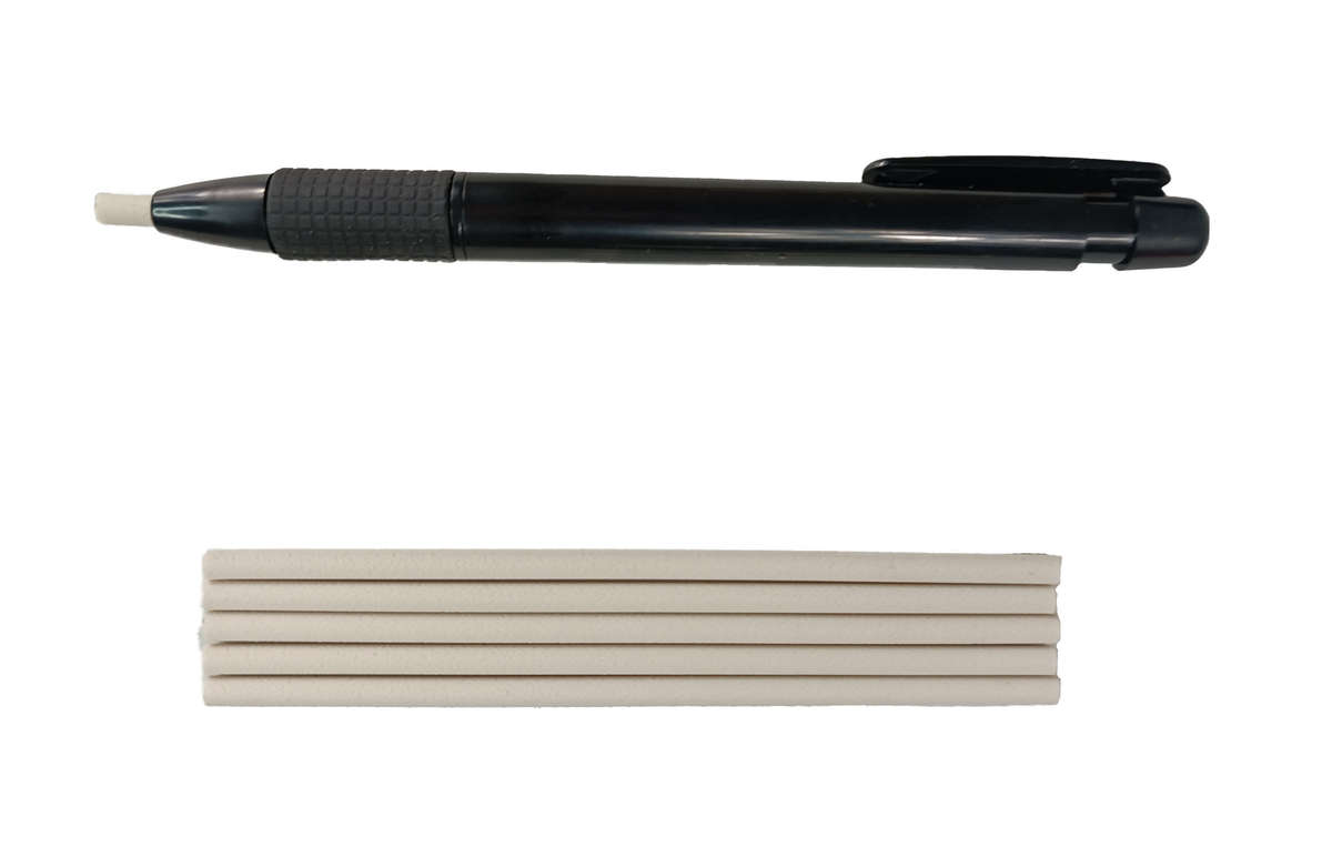 Eraser Clutch Pen: Precision Erasing with 5 eraser fills