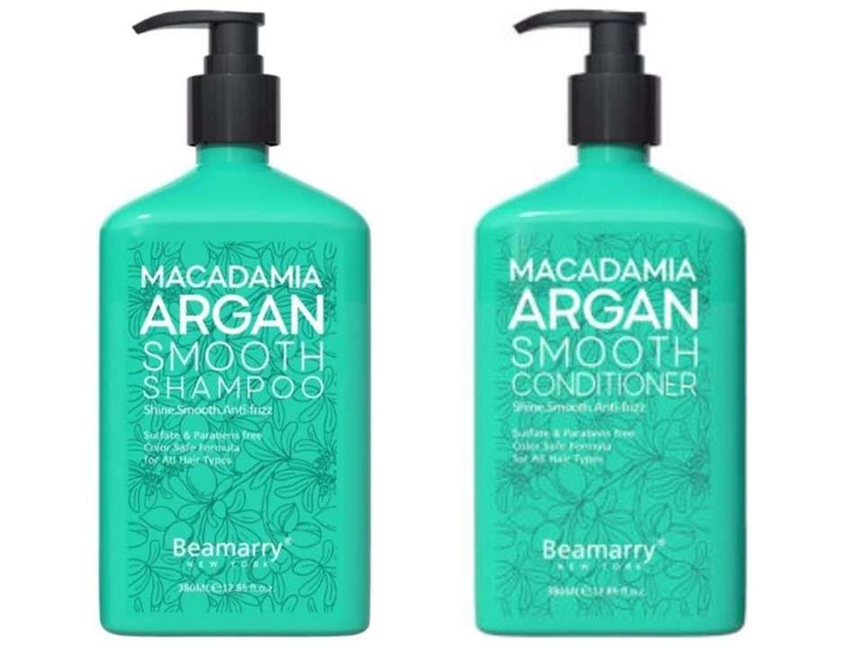 Beamarry Macadamia Argan Smooth Shampoo & Conditioner 380ml