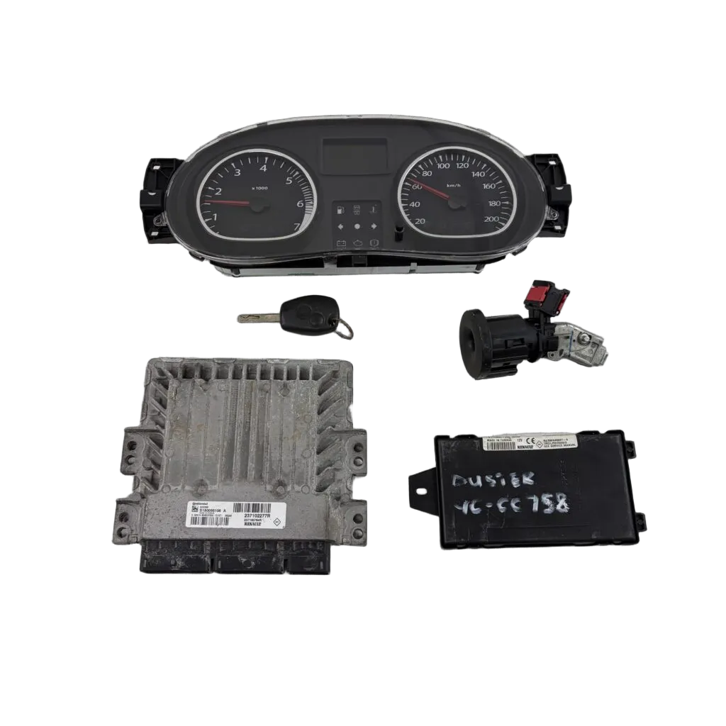 Renault Duster 1.5 Dci K9k 8v 2013- Ecu Complete Set