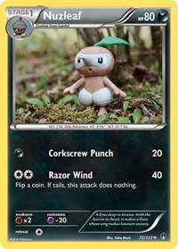 Nuzleaf #72/122 - XY - BREAKpoint (Normal - Near Mint) - Normal - Near Mint