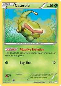 Caterpie #3/83 - Generations (Reverse Holofoil - Near Mint) - Reverse Holofoil - Near Mint