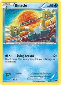 Binacle #22/124 - XY - Fates Collide (Normal - Near Mint) - Normal - Near Mint