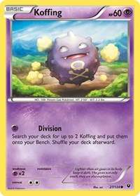 Koffing #27/124 - XY - Fates Collide (Normal - Near Mint) - Normal - Near Mint