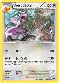 Aerodactyl #76/124 - XY - Fates Collide (Normal - Near Mint) - Normal - Near Mint