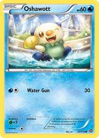 Oshawott #30/114 - XY - Steam Siege (Normal - Near Mint) - Normal - Near Mint