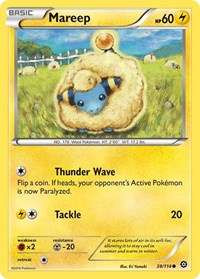 Mareep #38/114 - XY - Steam Siege (Normal - Near Mint) - Normal - Near Mint