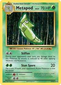 Metapod #4/108 - XY - Evolutions (Normal - Near Mint) - Normal - Near Mint