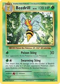 Beedrill #7/108 - XY - Evolutions (Normal - Near Mint) - Normal - Near Mint