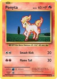 Ponyta #19/108 - XY - Evolutions (Normal - Near Mint) - Normal - Near Mint