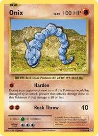 Onix #61/108 - XY - Evolutions (Normal - Near Mint) - Normal - Near Mint