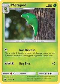 Metapod #2/149 - SM Base Set (Normal - Near Mint) - Normal - Near Mint