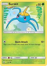 Surskit #7/149 - SM Base Set (Normal - Near Mint) - Normal - Near Mint