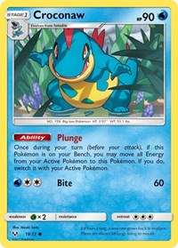 Croconaw #19/73 - Shining Legends (Normal - Near Mint) - Normal - Near Mint