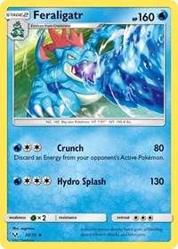 Feraligatr #20/73 - Shining Legends (Normal - Near Mint) - Normal - Near Mint
