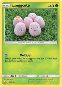 Exeggcute #1/131 - SM - Forbidden Light (Normal - Near Mint) - Normal - Near Mint